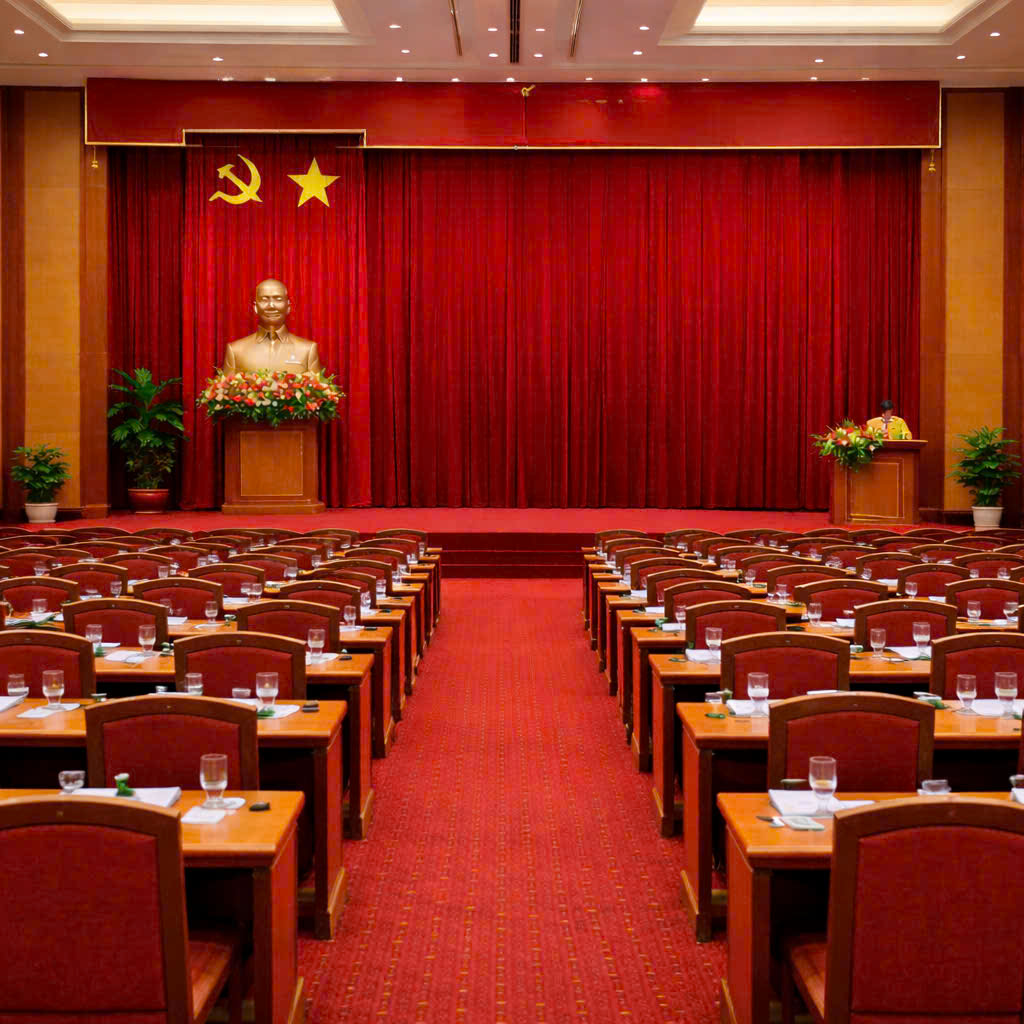 THI CÔNG RÈM HỘI TRƯỜNG TRỌN GÓI – TƯ VẤN GIẢI PHÁP PHÔNG NỀN CAO CẤP