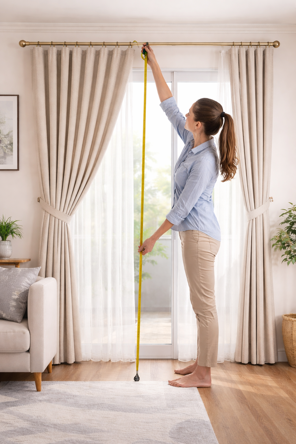 HƯỚNG DẪN CÁCH ĐO RÈM CỬA CHUẨN SÁT: BÍ QUYẾT ĐỂ CÓ BỘ RÈM VỪA Ý NGAY TỪ LẦN ĐO ĐẦU TIÊN