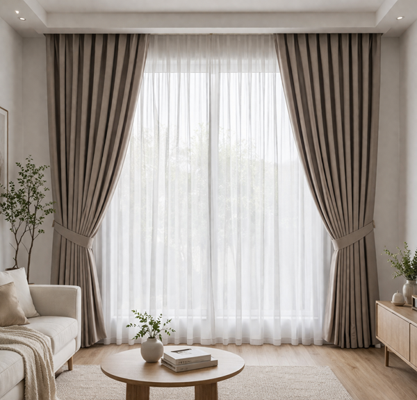 CĂN NHÀ ĐẸP HAY XẤU, QUYẾT ĐỊNH BỞI 3 MẢNG MÀU NÀY: BÍ QUYẾT PHỐI RÈM, TƯỜNG VÀ SÀN.