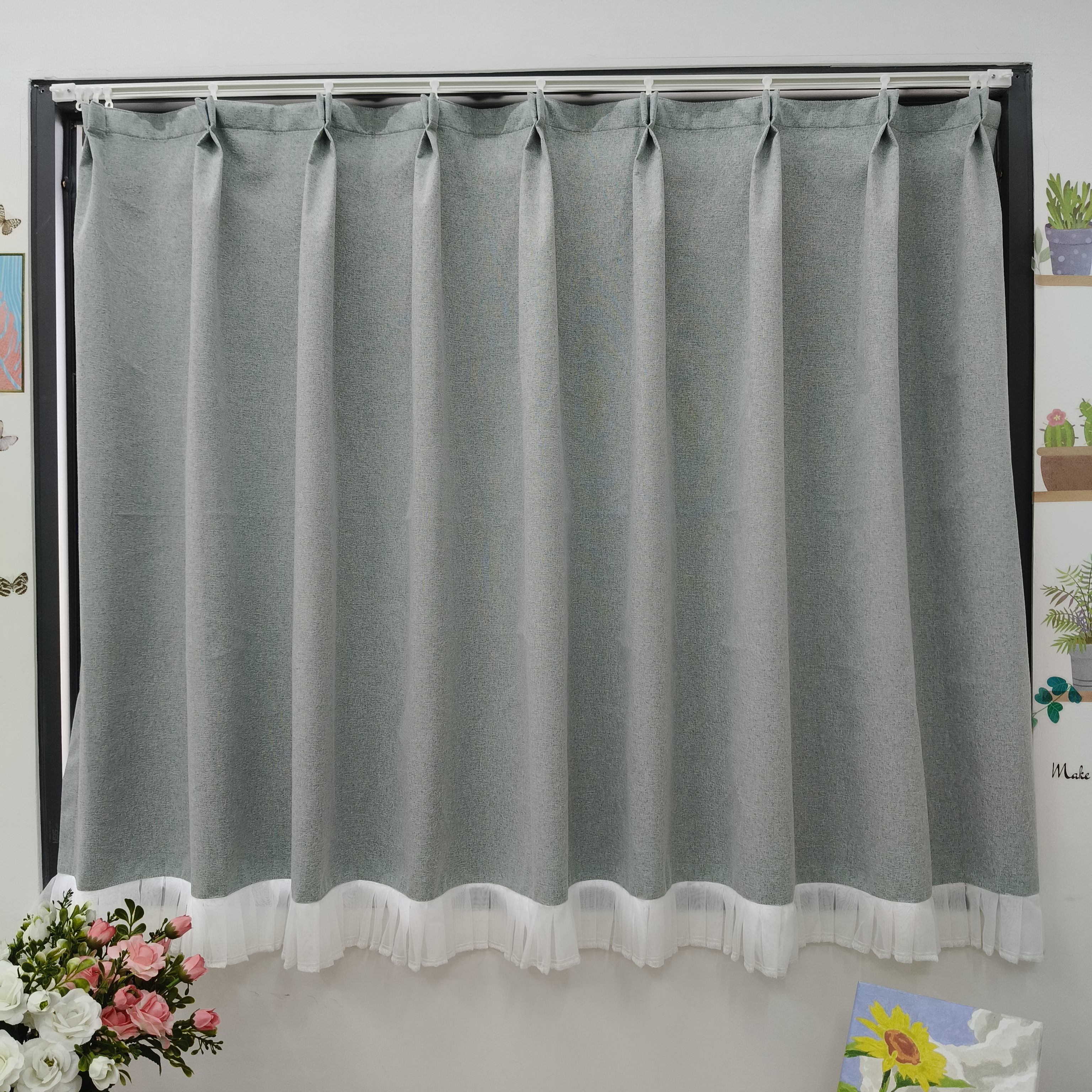 Rèm Che Nắng – May Xếp Ly, Bèo Chân Rèm